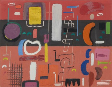 View full screen - View 1 of Lot 155. Ohne Titel.