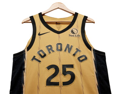 View full screen - View 1 of Lot 172. Chris Boucher Toronto Raptors 2023-2024 In-Season Tournament Game Worn City Edition Jersey.