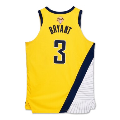 View full screen - View 1 of Lot 40. Thomas Bryant Indiana Pacers 2025 NBA Finals Game Worn Statement Edition Jersey | Game 2 .