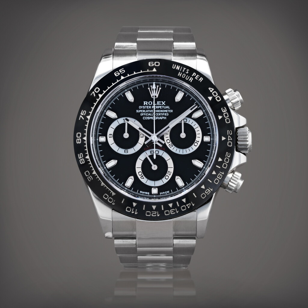View full screen - View 1 of Lot 362. Daytona, reference 116500LN Montre bracelet chronographe en acier | Stainless steel chronograph wristwatch with bracelet Vers 2018 | Circa 2018.