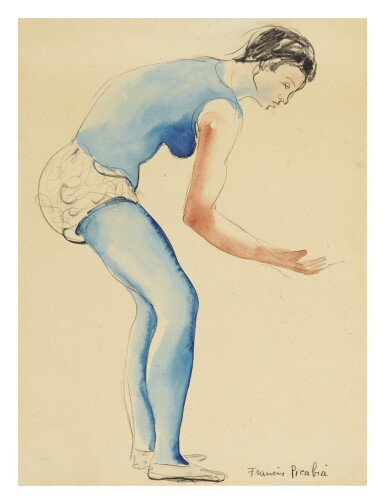 View full screen - View 1 of Lot 7. FRANCIS PICABIA | JEUNE FILLE PENCHÉE EN AVANT (LA SPORTIVE).