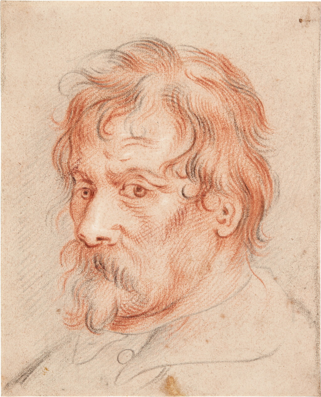 View full screen - View 1 of Lot 150. Head Study of a Bearded Gentleman.