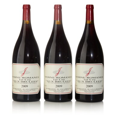 View full screen - View 1 of Lot 211. Vosne Romanée, Aux Brûlées 2009 Jean Grivot (6 MAG).