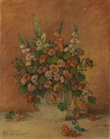 View full screen - View 1 of Lot 14. Still life with Flowers.