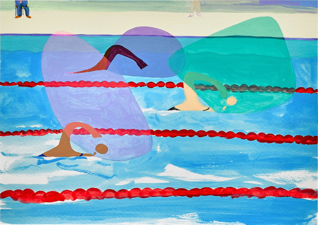 View full screen - View 1 of Lot 23. Peter McDonald 彼得・麥當勞 | Swimming (Tokyo 2020) 游泳(東京 2020年).