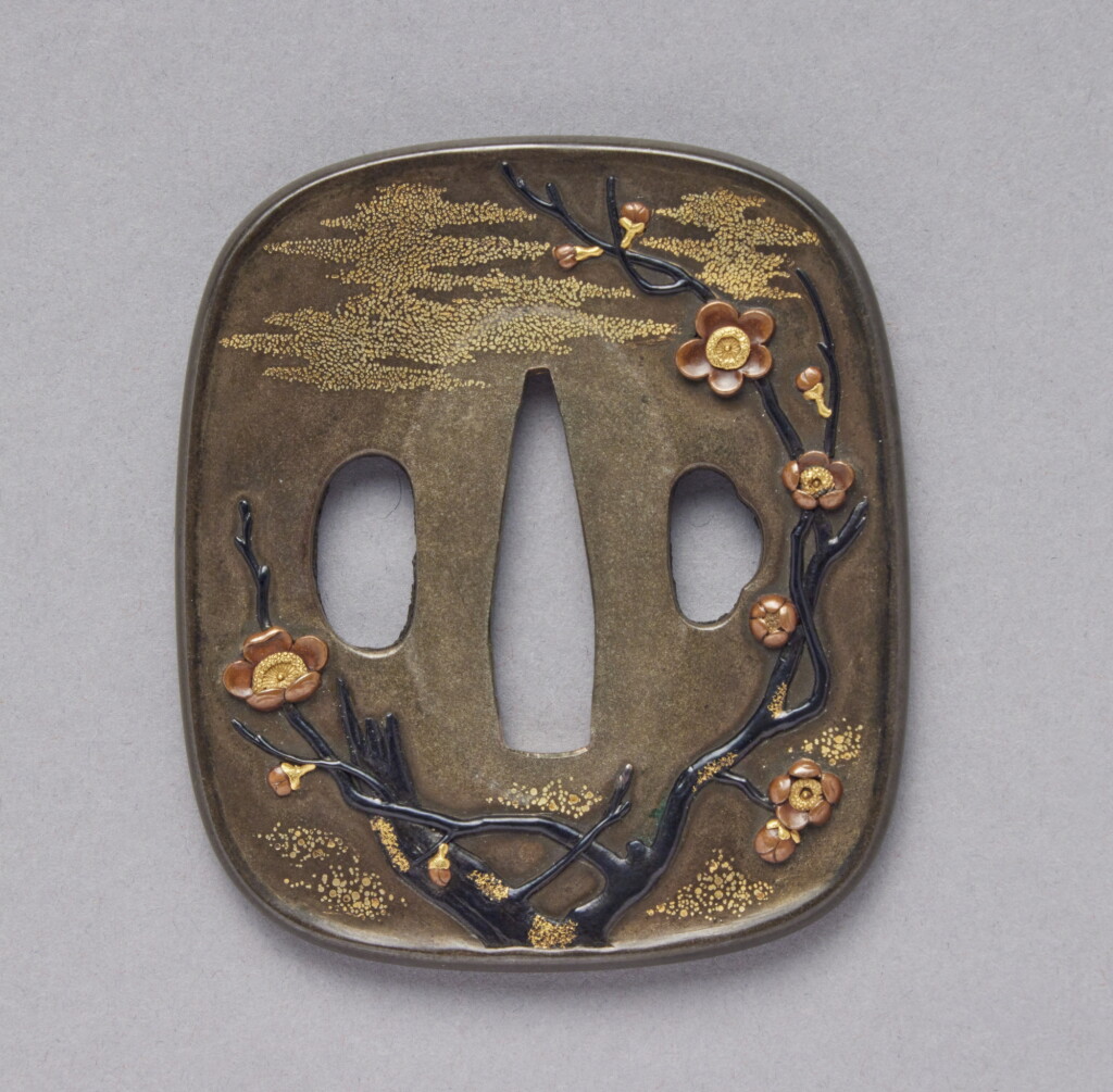 View full screen - View 1 of Lot 768. An Ichijo school tsuba | Edo period, 19th century .