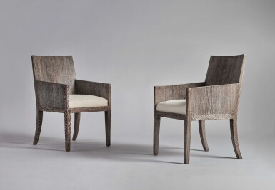 View full screen - View 1 of Lot 100. Pair of Armchairs.