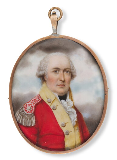 View full screen - View 1 of Lot 526. Portrait of an officer, circa 1800.