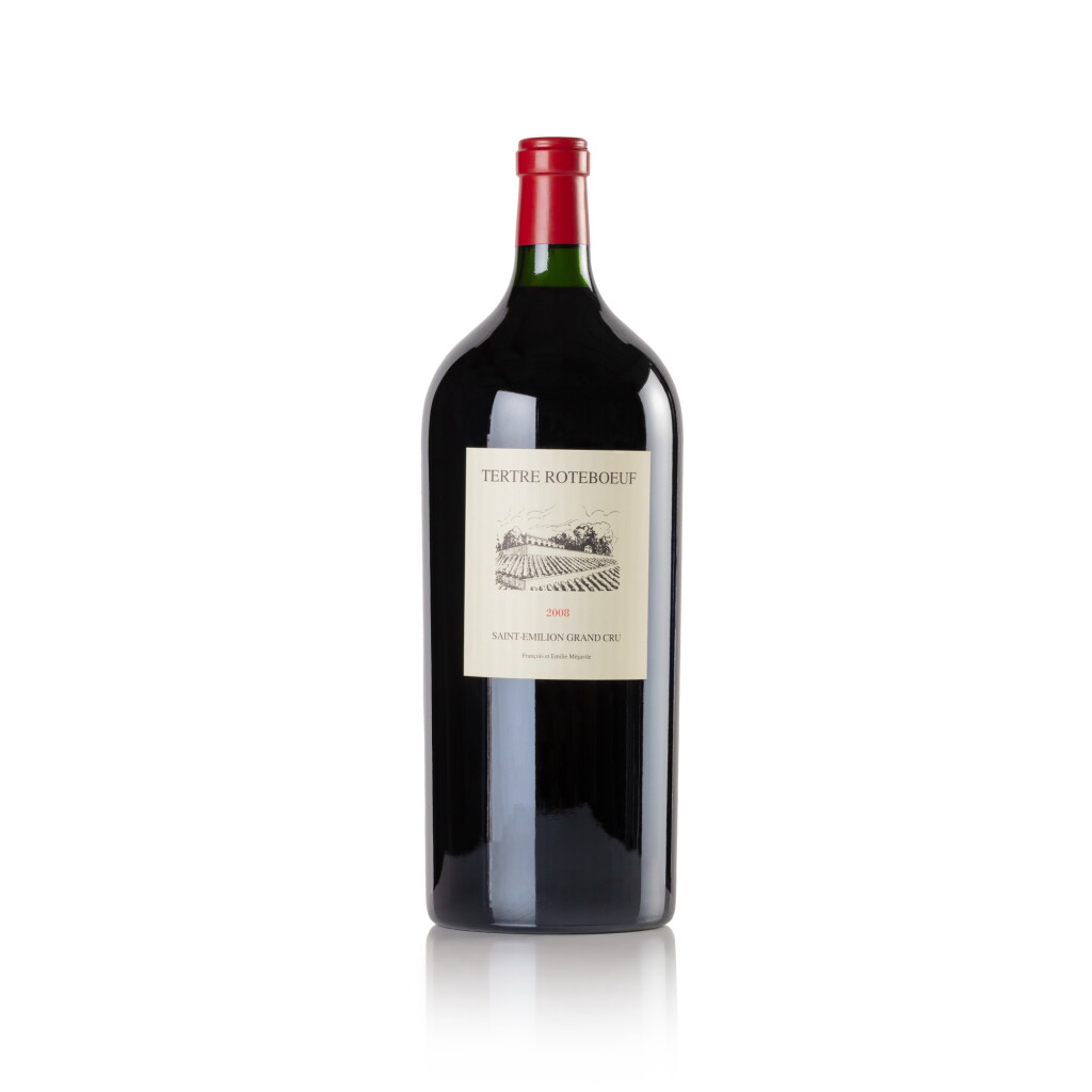 View full screen - View 1 of Lot 607. Château Le Tertre Rôteboeuf 2008 (1 IMP).