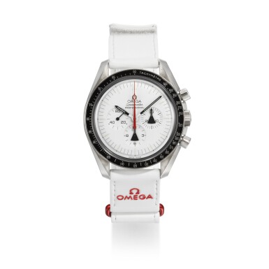 View full screen - View 1 of Lot 457. OMEGA | SPEEDMASTER ALASKA PROJECT, REF 311.32.42.04.001 STAINLESS STEEL CHRONOGRAPH WRISTWATCH CIRCA 2008.