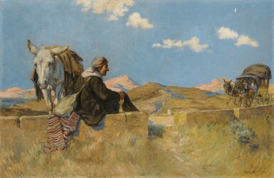 View full screen - View 1 of Lot 117. RENÉ MAXIME CHOQUET | THE SPANISH BEGGAR.