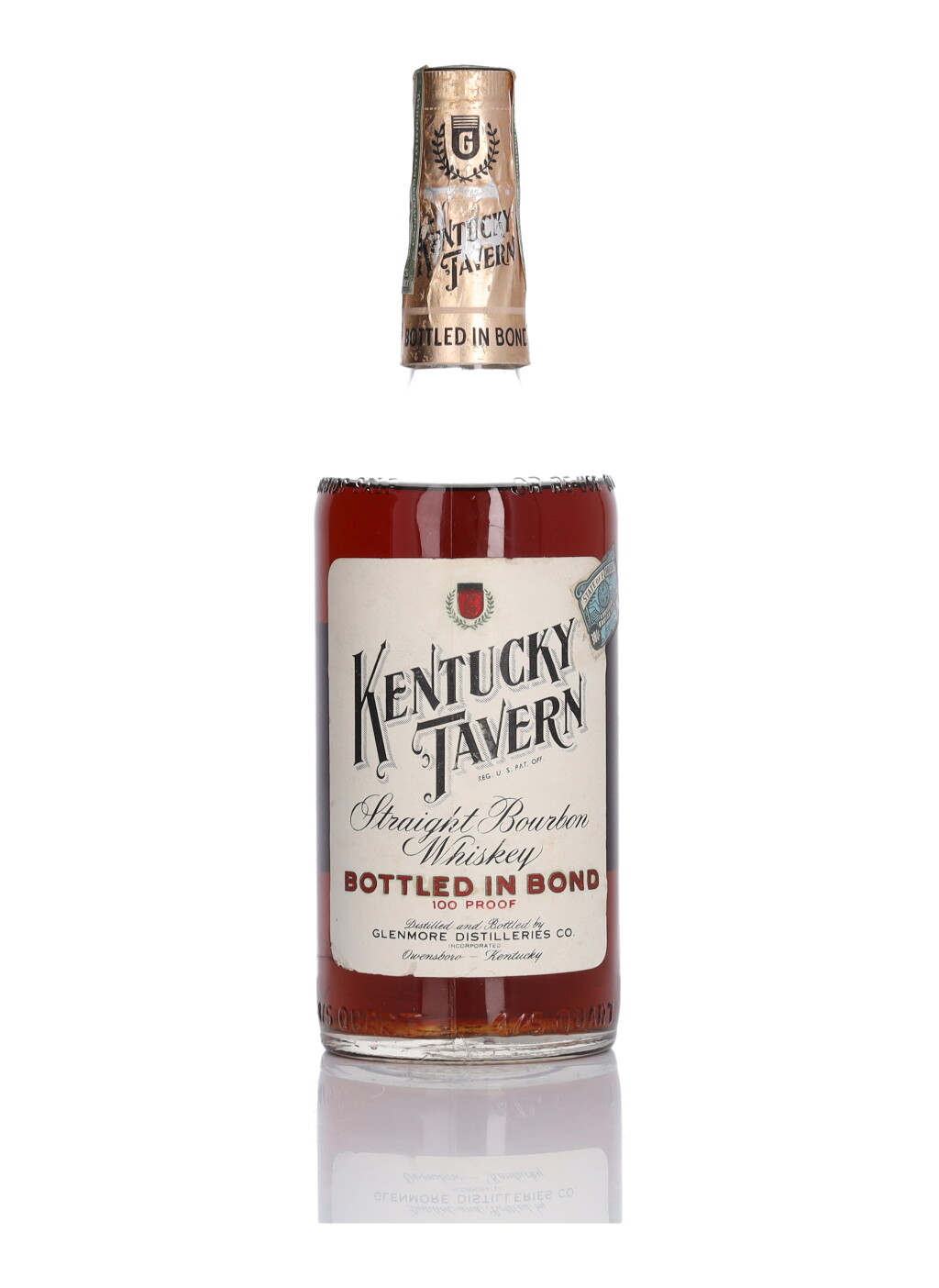 View full screen - View 1 of Lot 223. Kentucky Tavern 5 Year Old 100 Proof 1941 (1 Bottle 4/5 Quart).