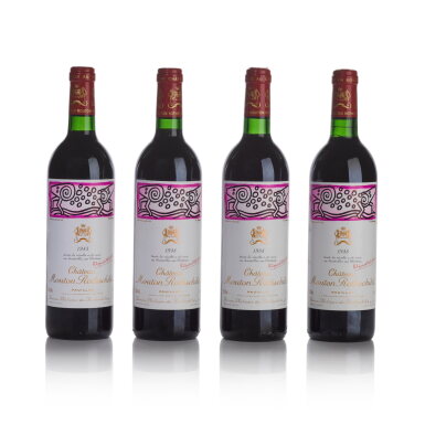 View full screen - View 1 of Lot 20. Château Mouton Rothschild 1988 (12 BT).