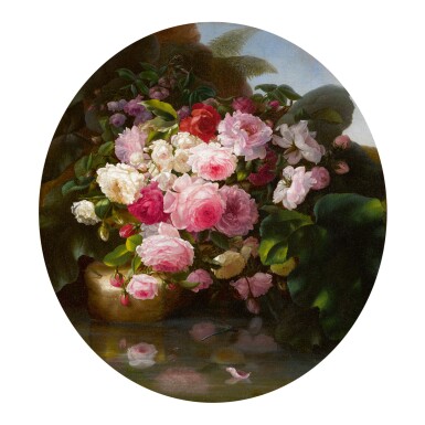 View full screen - View 1 of Lot 49. ADELHEID DIETRICH | STILL LIFE WITH ROSES.