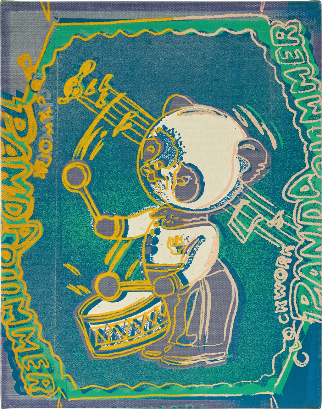 View full screen - View 1 of Lot 206. Andy Warhol 安迪 · 沃荷 | Clockwork Panda Drummer 發條熊貓鼓手.