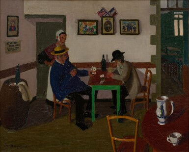 View full screen - View 1 of Lot 31. Les joueurs de cartes.