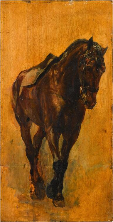 View full screen - View 1 of Lot 69. Study of a Horse with Bridle and Saddle.