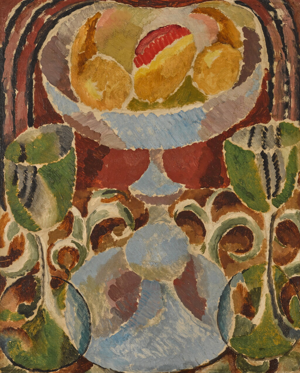 View full screen - View 1 of Lot 3. Compotier with Fruit.