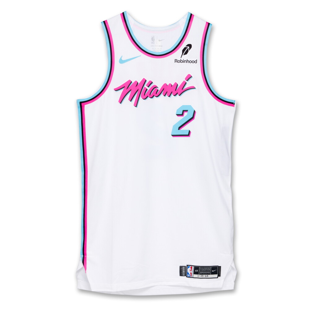 View full screen - View 1 of Lot 216. Terry Rozier Miami Heat 2024-2025 Game Worn City Edition Jersey.
