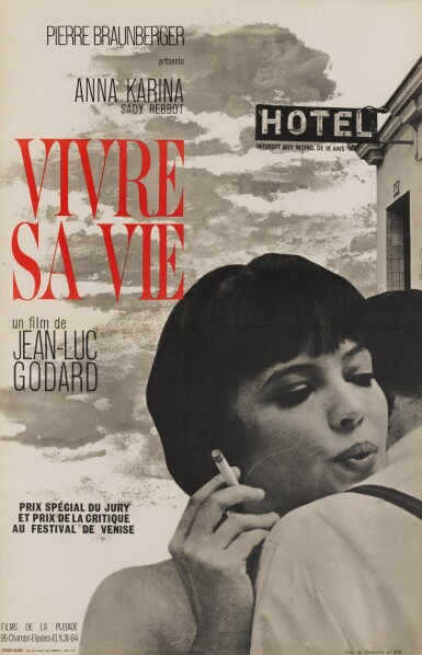 View full screen - View 1 of Lot 174. VIVRE SA VIE (1962) POSTER, FRENCH.