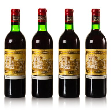 View full screen - View 1 of Lot 90. Château Ducru Beaucaillou 1970 (8 BT).