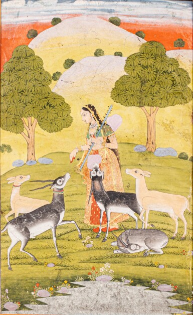 View full screen - View 1 of Lot 96. A study collection of eleven miniatures, India, Late 18th / 19th century.
