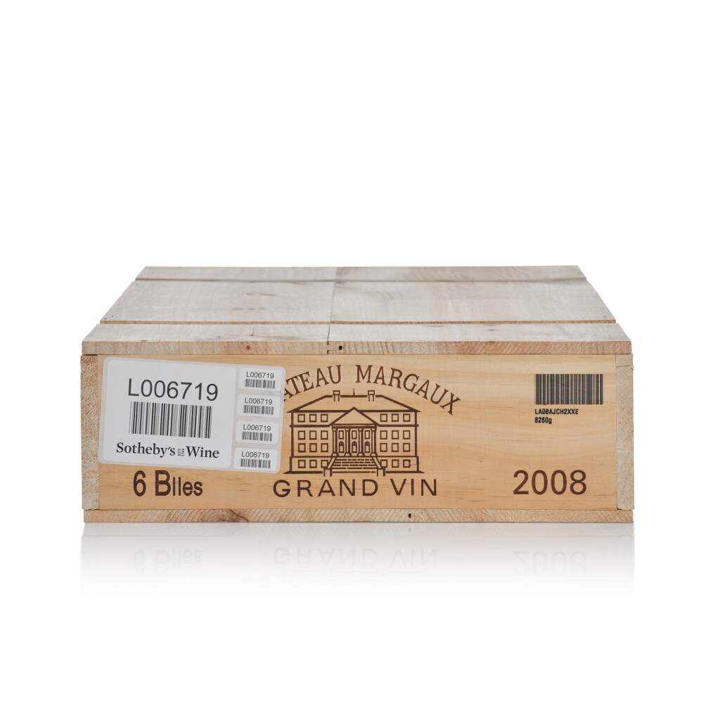 View full screen - View 1 of Lot 108. Château Margaux 2008 (6 BT).