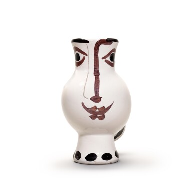View full screen - View 1 of Lot 10. PABLO PICASSO | CHOUETTE VISAGE DE FEMME (A. R. 144).