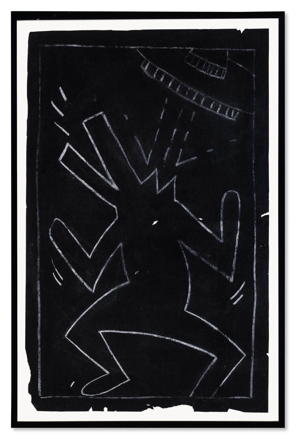 View full screen - View 1 of Lot 323. Untitled (Anubis and Flying Saucer).