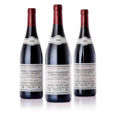 View full screen - View 1 of Lot 6523. Gevrey Chambertin, Lavaux St. Jacques 2008 Bruno Clair (12 BT).