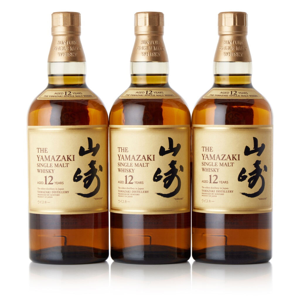 View full screen - View 1 of Lot 6251. 山崎 The Yamazaki 12 Year Old 43.0 abv NV (3 BT70).