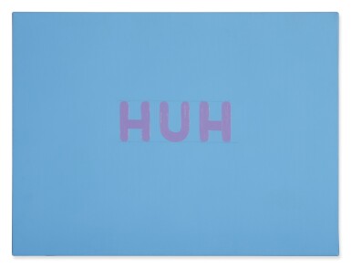 View full screen - View 1 of Lot 116. MEL BOCHNER | HUH.