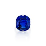 Sapphire and Diamond Ring, Circa 1915 | 卡地亞 | 25.18克拉 天然「緬甸」未經加熱藍寶石 配 鑽石 戒指, 年份約1915