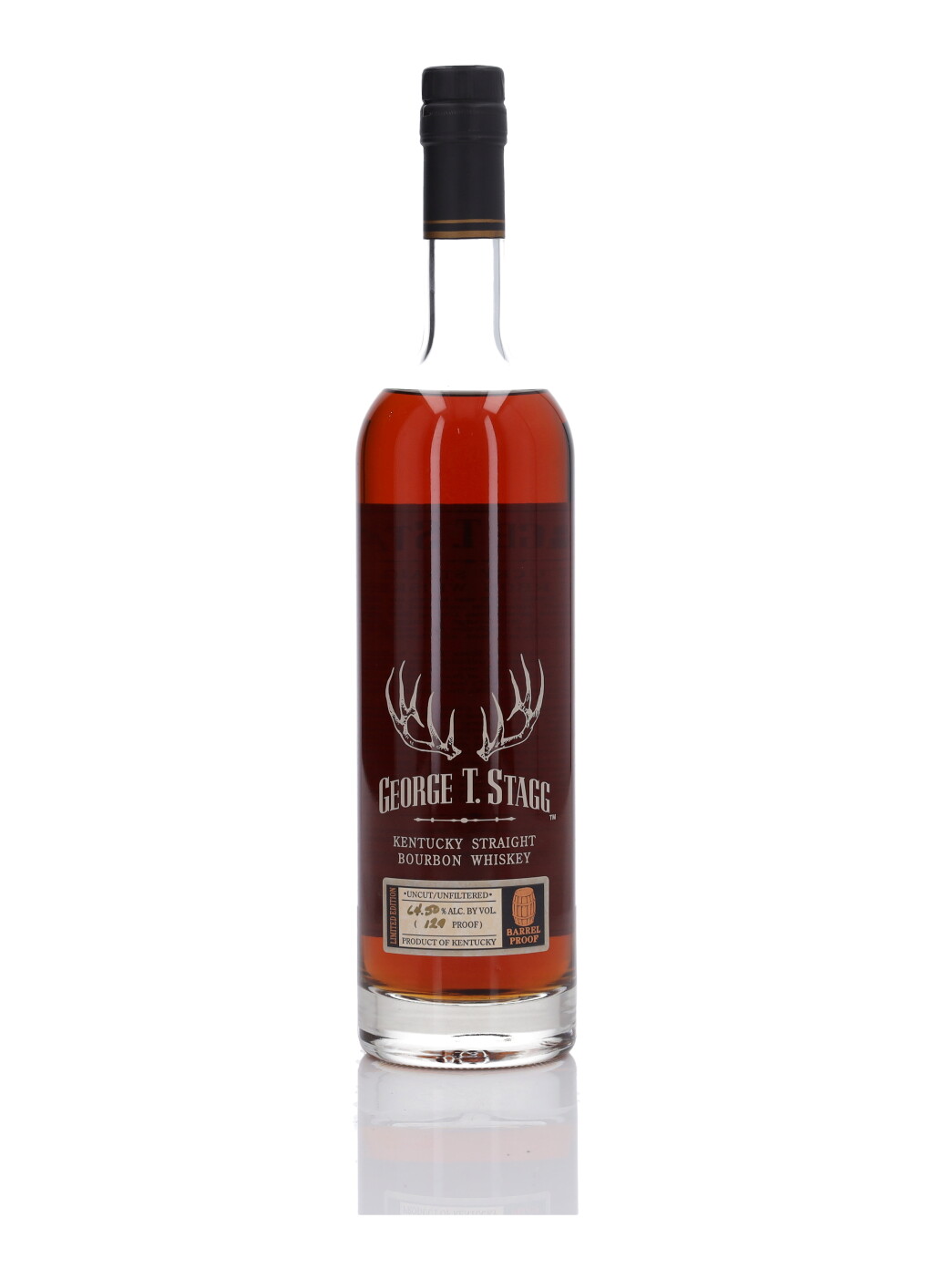 View full screen - View 1 of Lot 1081. George T. Stagg 2004 Release 129.0 Proof 1988 (1 Bottle 75cl).