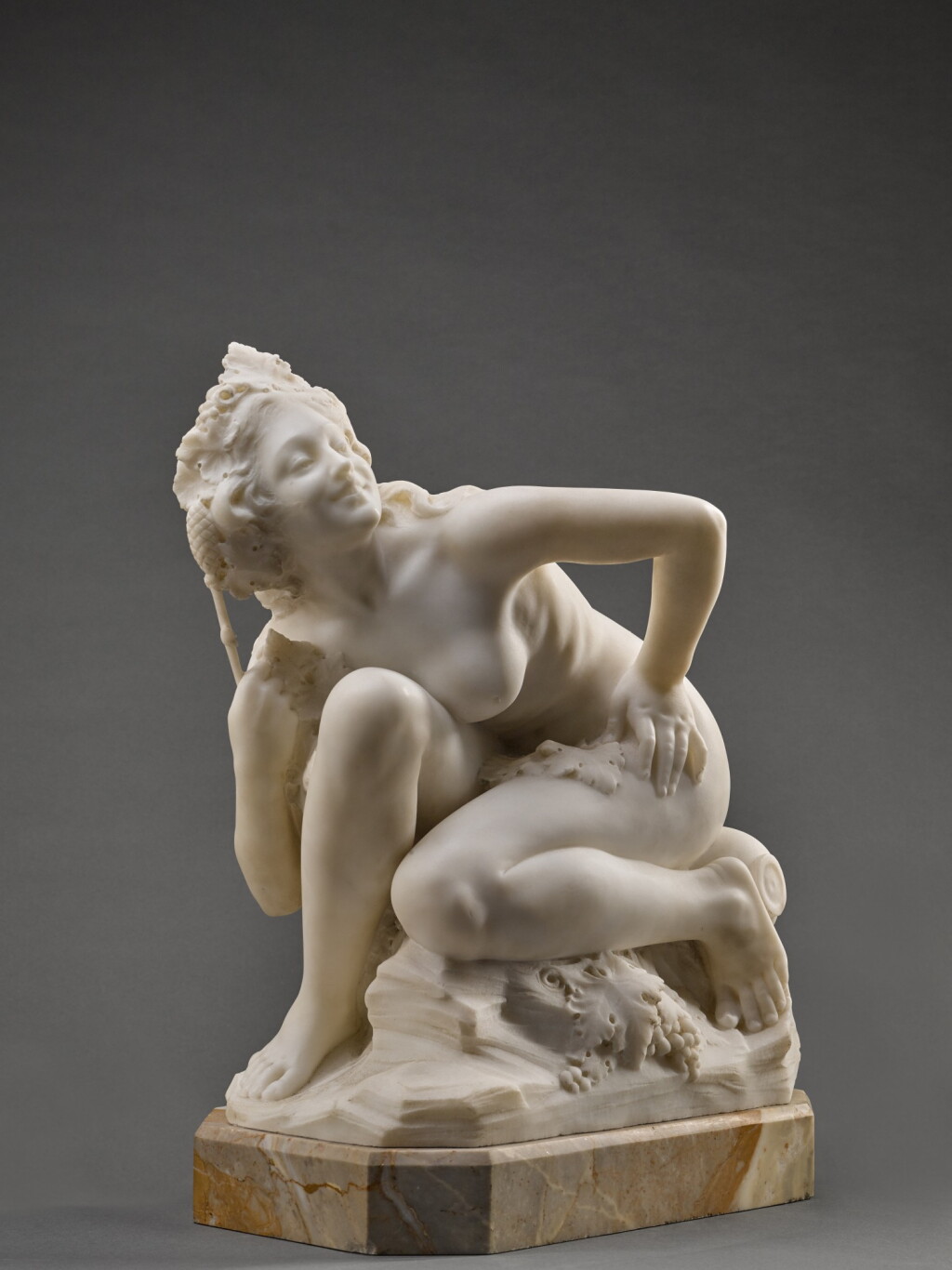 View full screen - View 1 of Lot 15. Kneeling Bacchante.