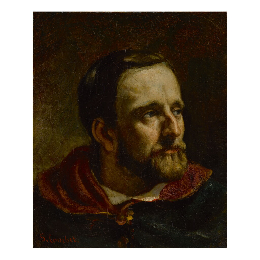 View full screen - View 1 of Lot 431. GUSTAVE COURBET | PORTRAIT PRÉSUMÉ DE TONY MARLET .