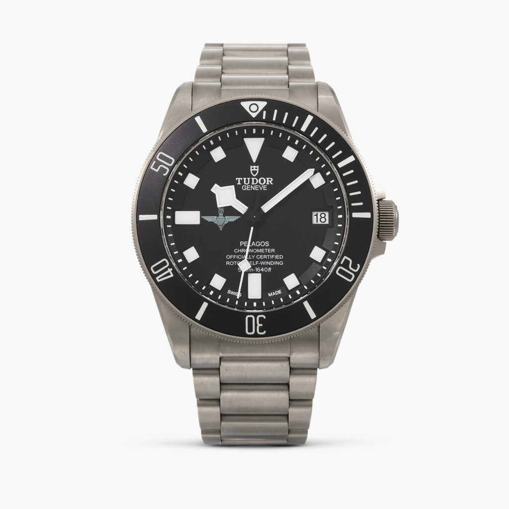 View full screen - View 1 of Lot 29. Pelagos 'PARA', Reference 25600TN | A special order titanium and stainless steel wristwatch with date and bracelet | Circa 2022.