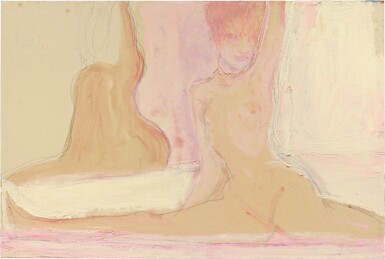 View full screen - View 1 of Lot 17. RITA ACKERMANN | NUDE 2 OR STRIP CLUB '83.