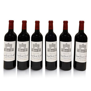 View full screen - View 1 of Lot 464. Château Léoville Las Cases 2008 (6 BT).