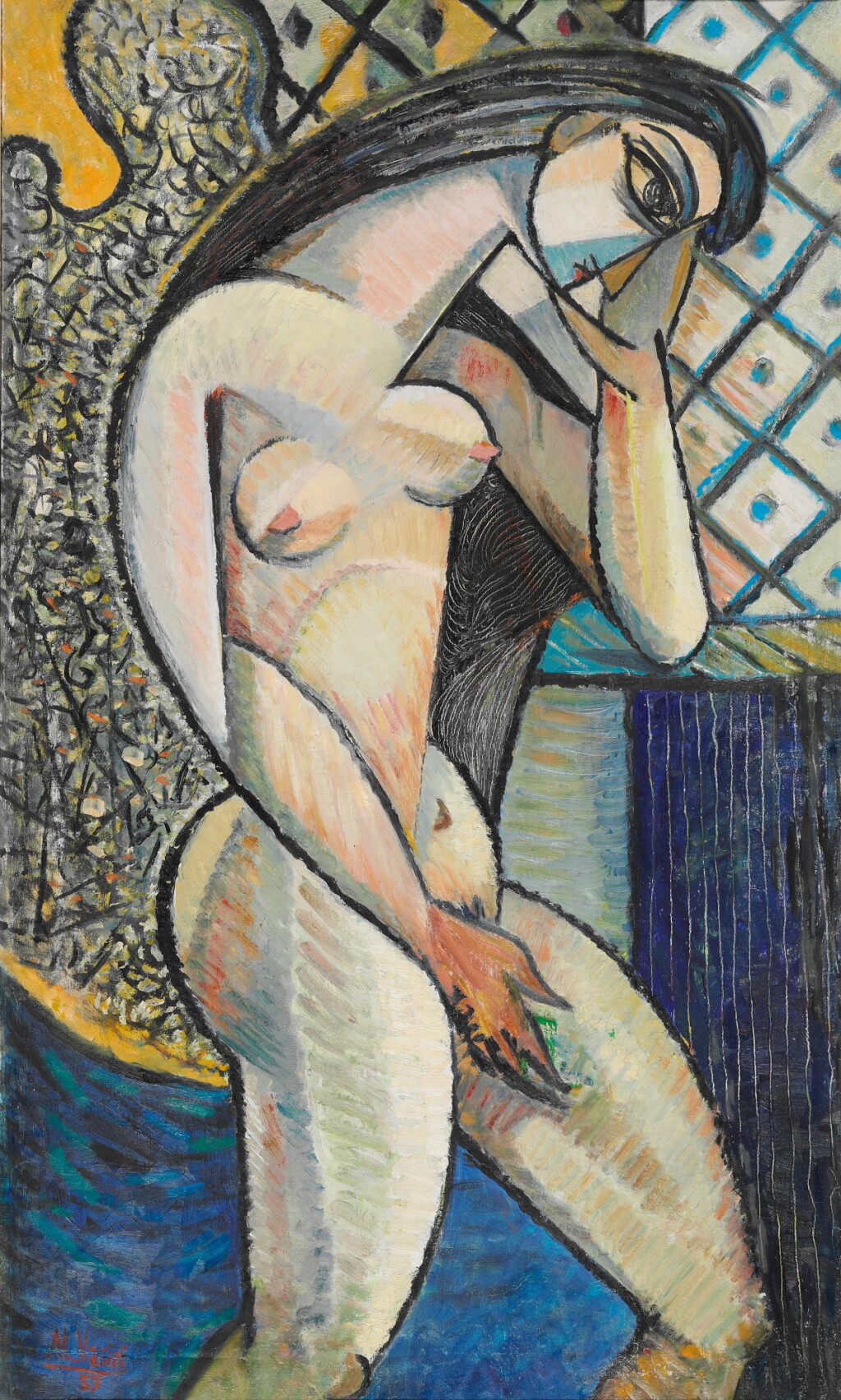 View full screen - View 1 of Lot 9. Untitled (from the Figurative Series).