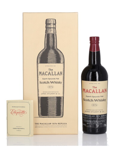 View full screen - View 1 of Lot 26. The Macallan 1876 Replica 40.6 abv NV (1 BT 75cl).