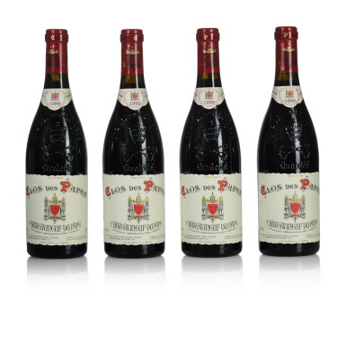 View full screen - View 1 of Lot 399. Châteauneuf du Pape, Clos des Papes 1999 Paul Avril (12 BT).