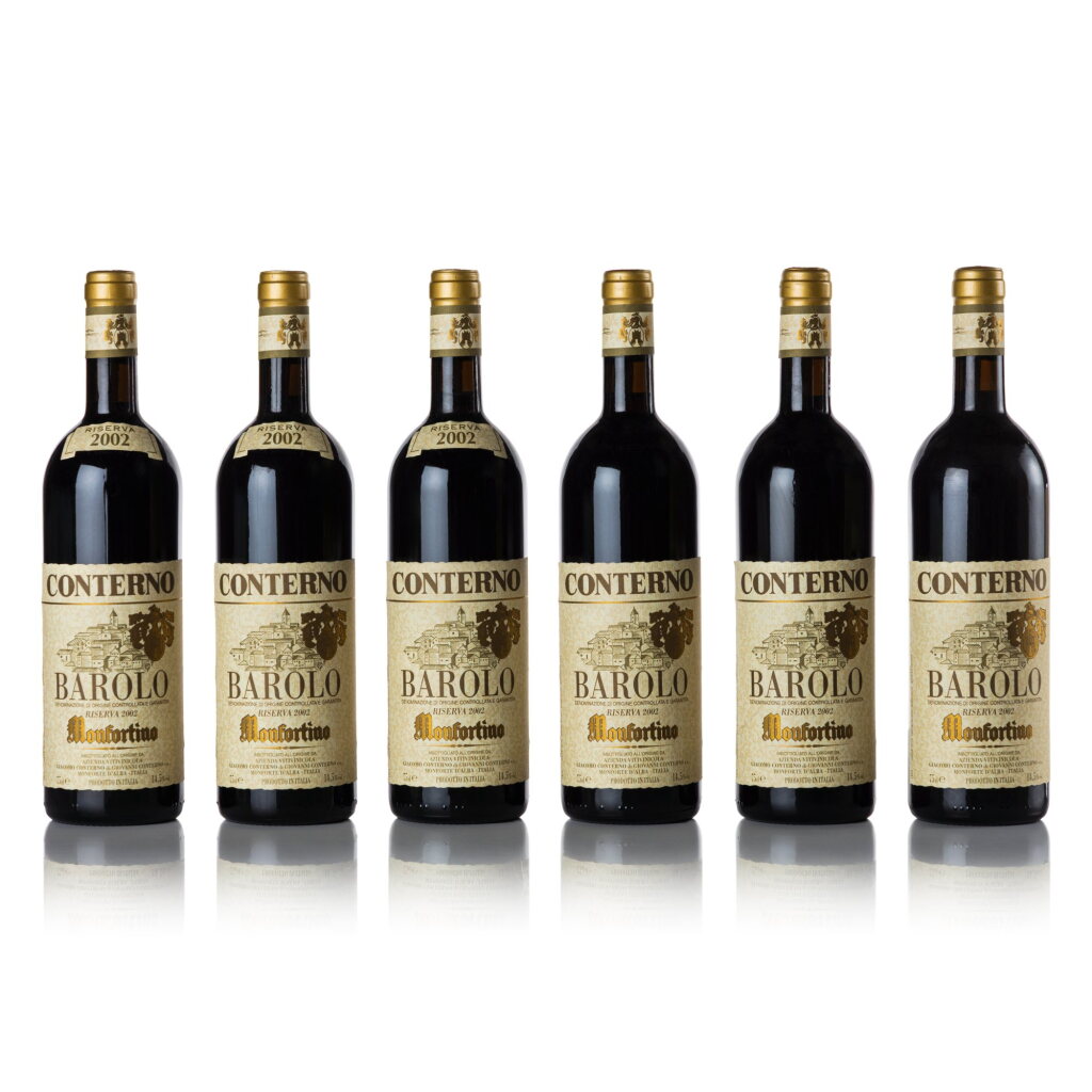 View full screen - View 1 of Lot 431. Barolo Riserva, Monfortino 2002 Giacomo Conterno (6 BT).
