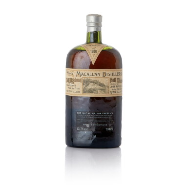 View full screen - View 1 of Lot 7040. The Macallan 1861 Replica 42.7 abv NV (1 BT70).