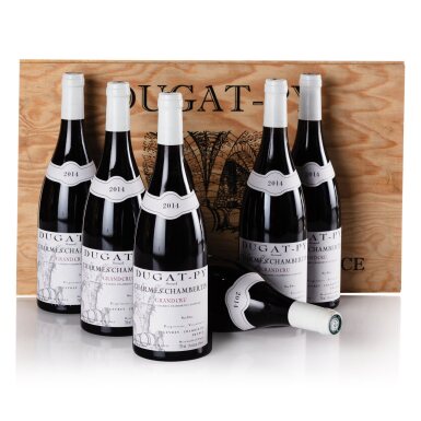 View full screen - View 1 of Lot 364. Charmes Chambertin 2014 Bernard Dugat-Py (12 BT).