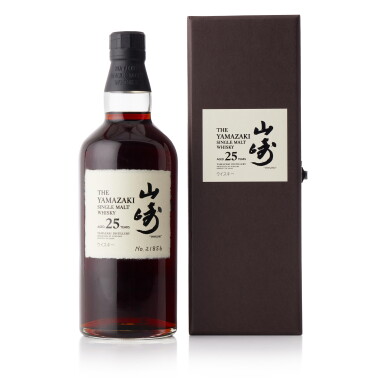 View full screen - View 1 of Lot 8166. 山崎 The Yamazaki 25 Year Old 43.0 abv NV (1 BT70).