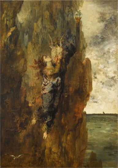 View full screen - View 1 of Lot 305. Sappho falling into the Abyss.