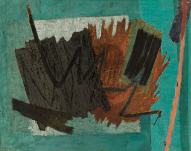 View full screen - View 1 of Lot 32. HENRI BERNARD GOETZ | COMPOSITION.