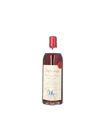 View full screen - View 1 of Lot 5231. Michel Couvreur Single-Single 27 Year Old 45.0 abv 1969 (1 BT75).