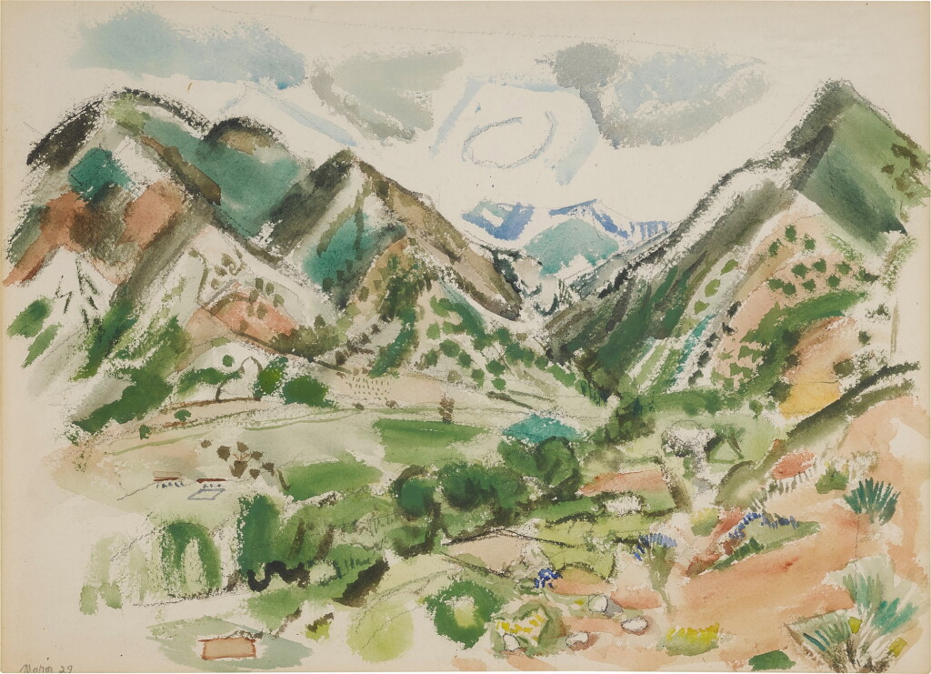 View full screen - View 1 of Lot 128. New Mexico Landscape.